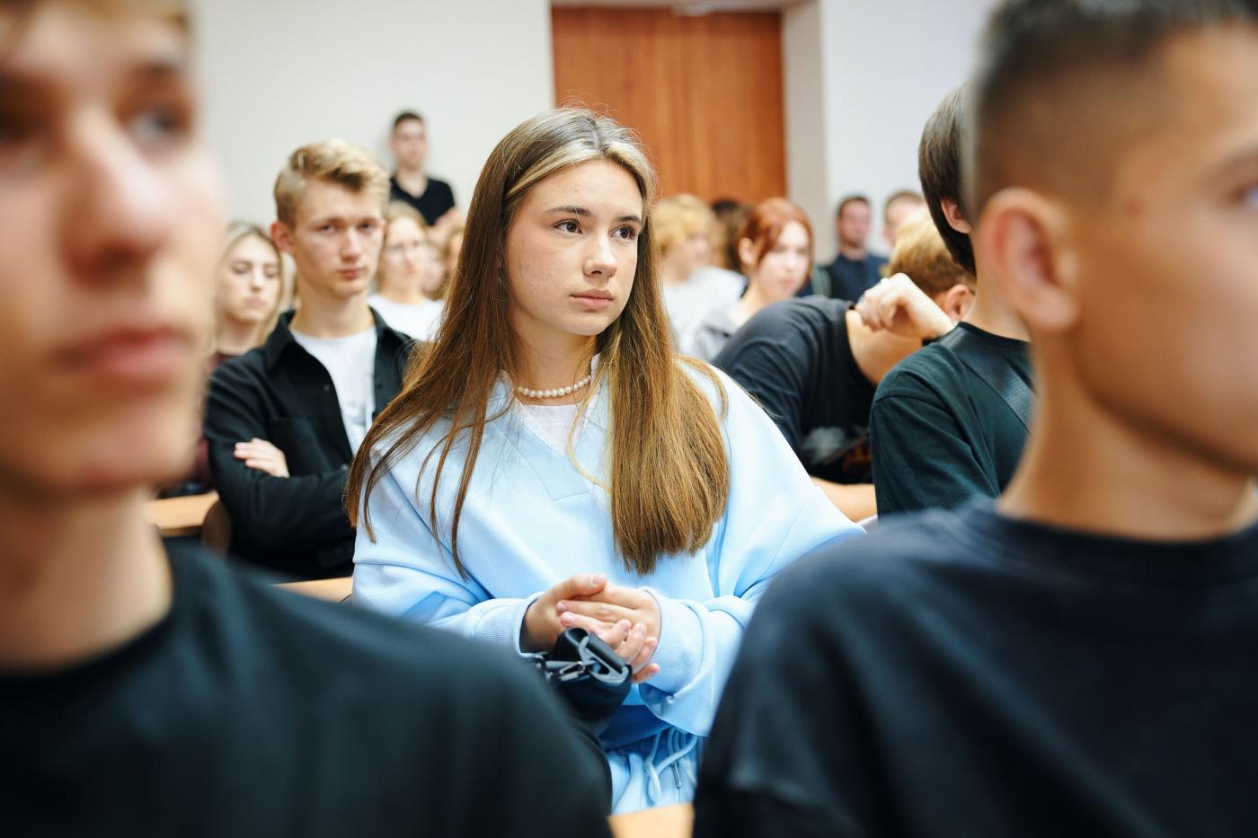 В БНТУ прошло мероприятие-знакомство с БРСМ для студентов первого курса